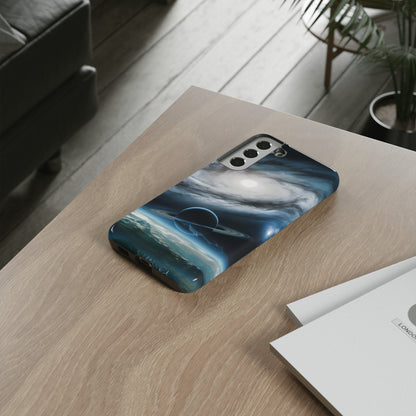 Outer Space viewing of a Planet - Smartphone Tough Cases