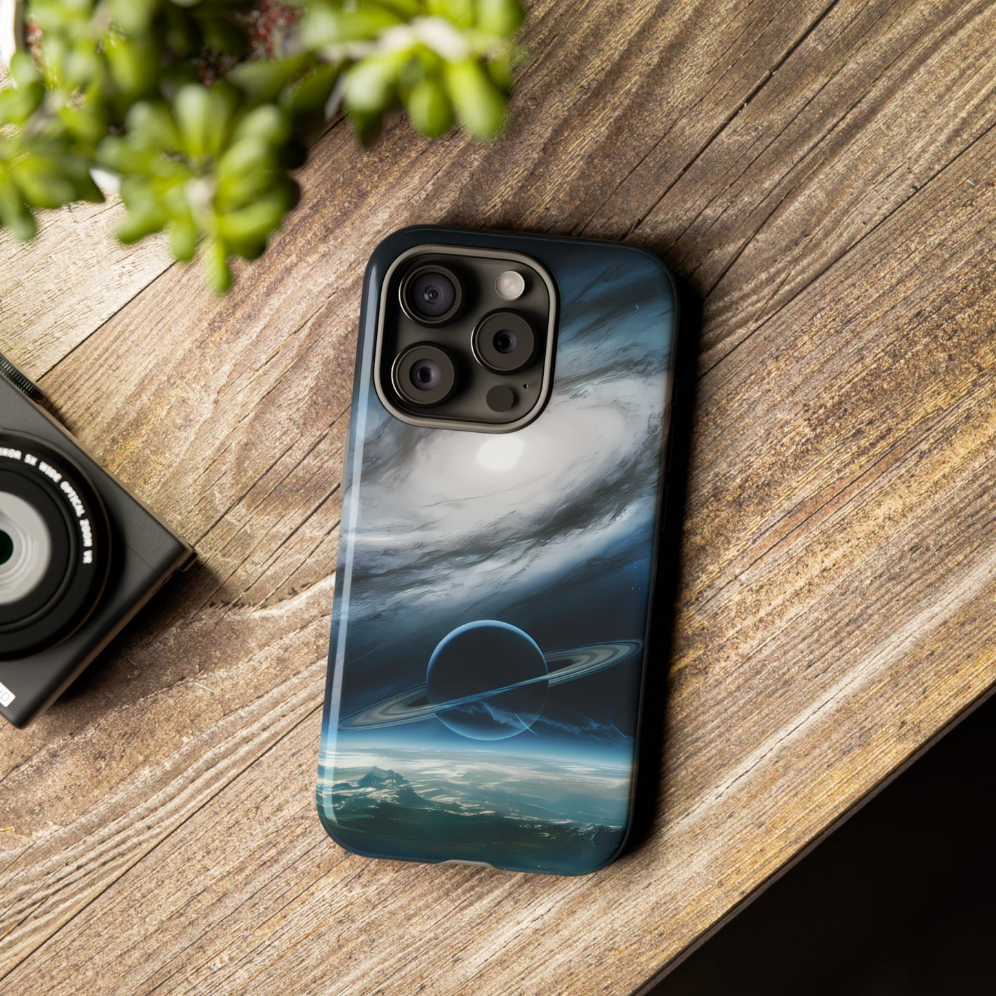 Outer Space viewing of a Planet - Smartphone Tough Cases
