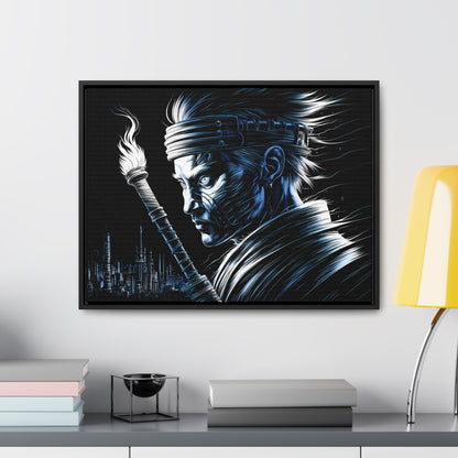 Shadow of the Eternal Flame - Gallery Canvas Wraps, Horizontal Frame