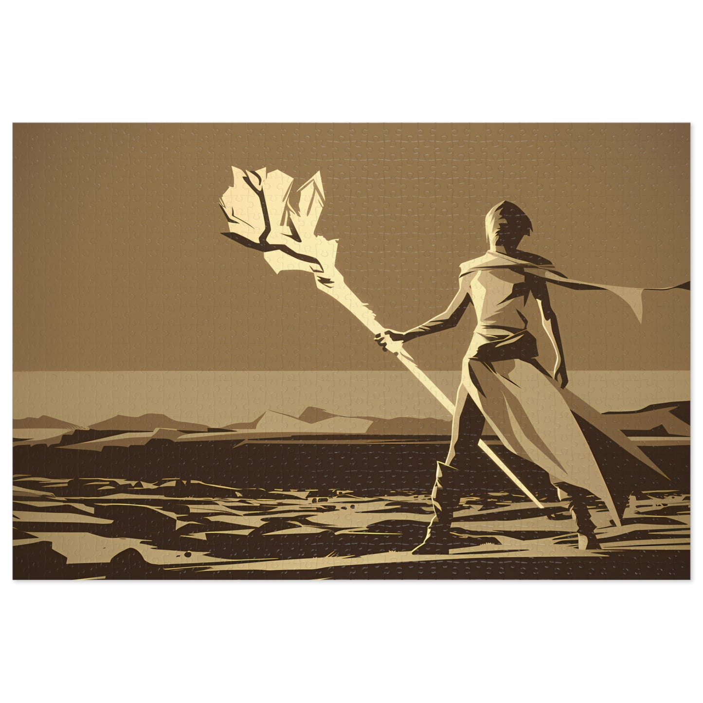 Wanderer of the Desert Twilight - Jigsaw Puzzle (30, 110, 252, 500,1000-Piece)