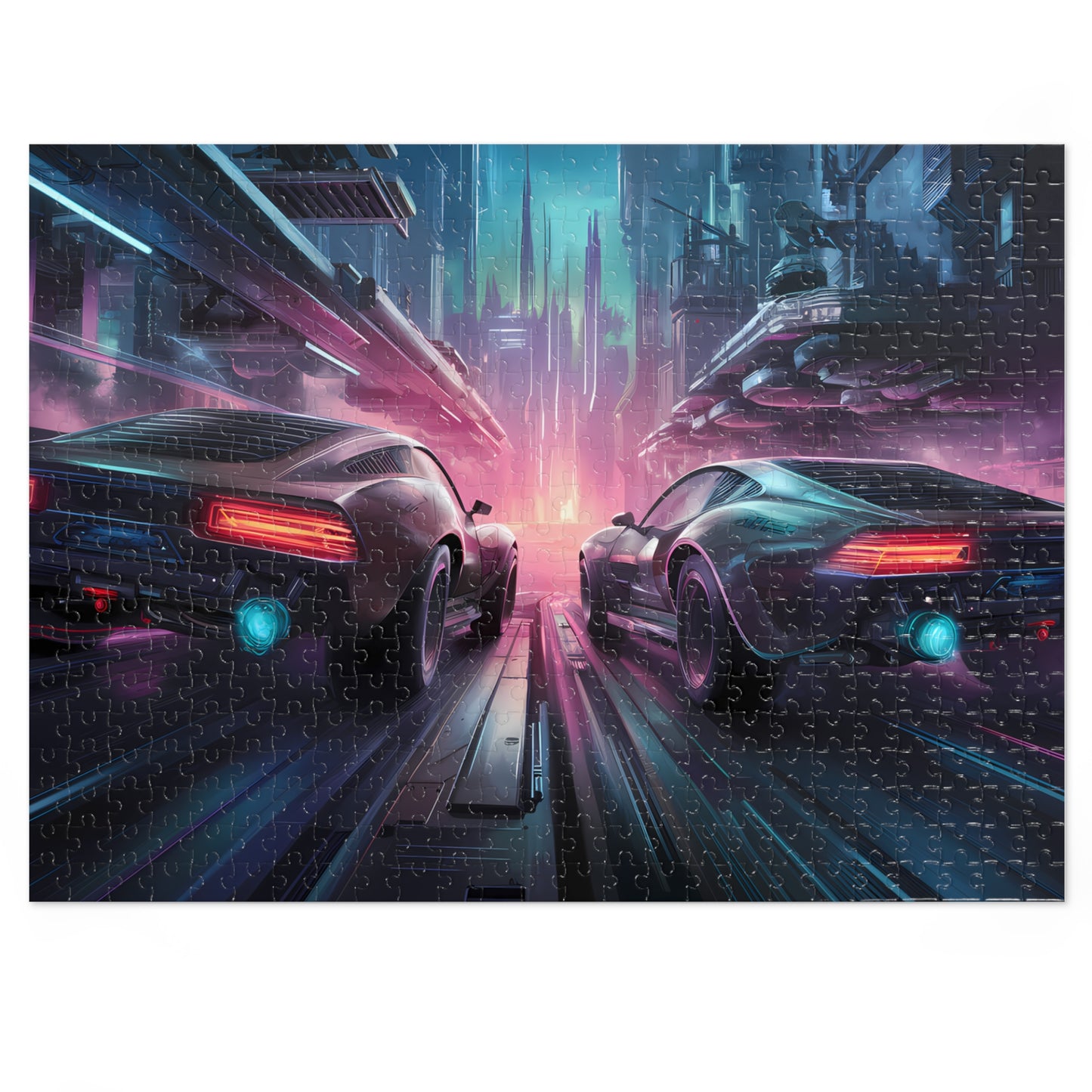 Neon Velocity - Jigsaw Puzzle (30, 110, 252, 500,1000-Piece)