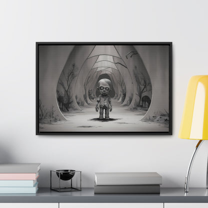 "Echoes of the Forgotten" - Gallery Canvas Wraps, Horizontal Frame
