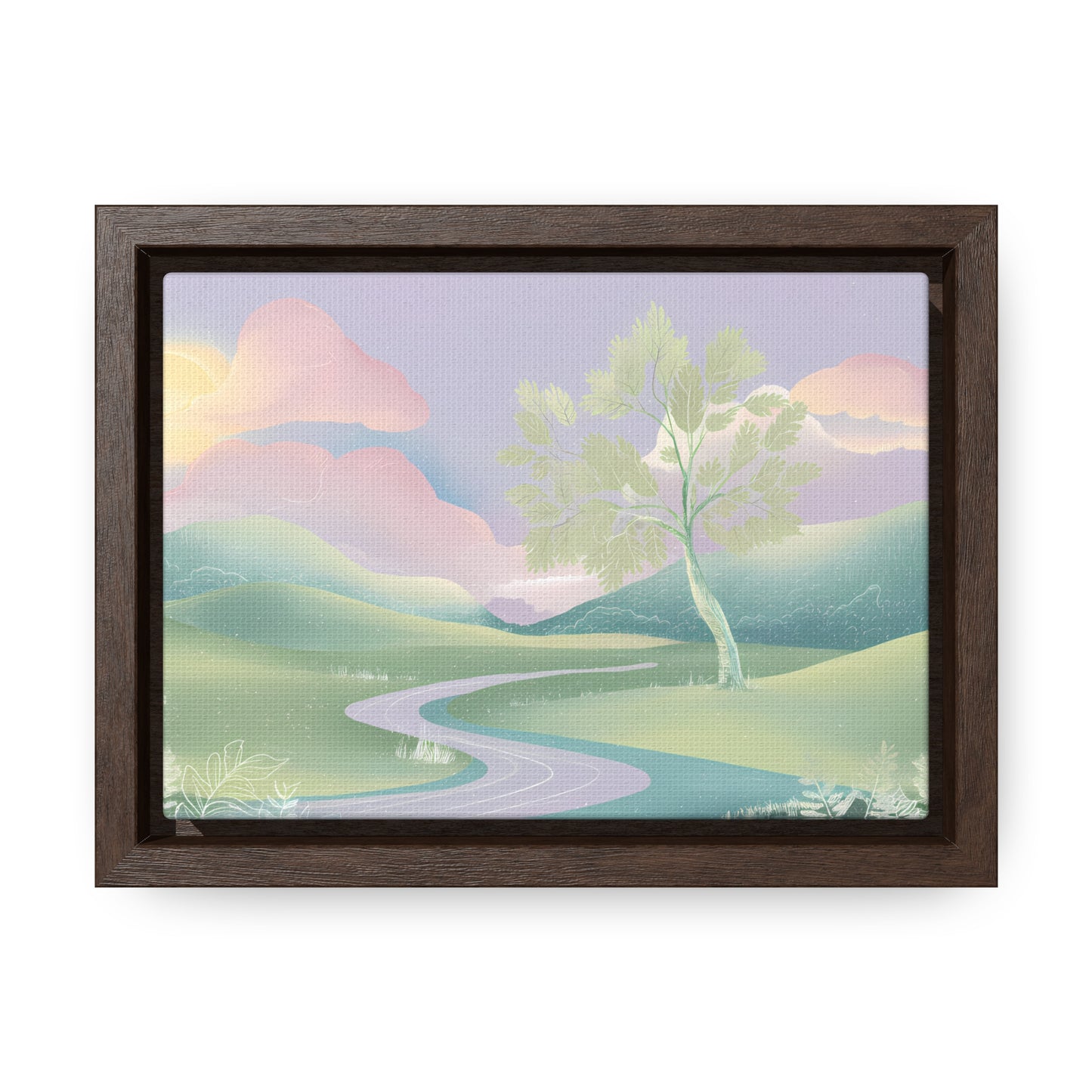 Whispers of Dawn - Gallery Canvas Wraps, Horizontal Frame