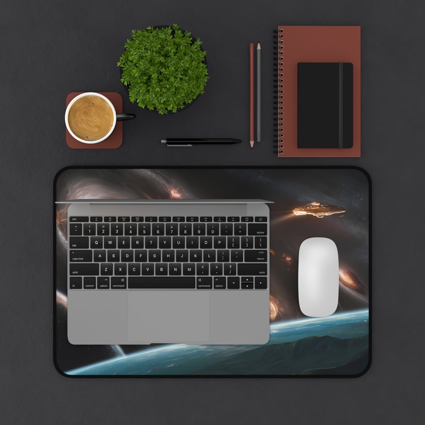 Galactic Convergence - Desk Mat