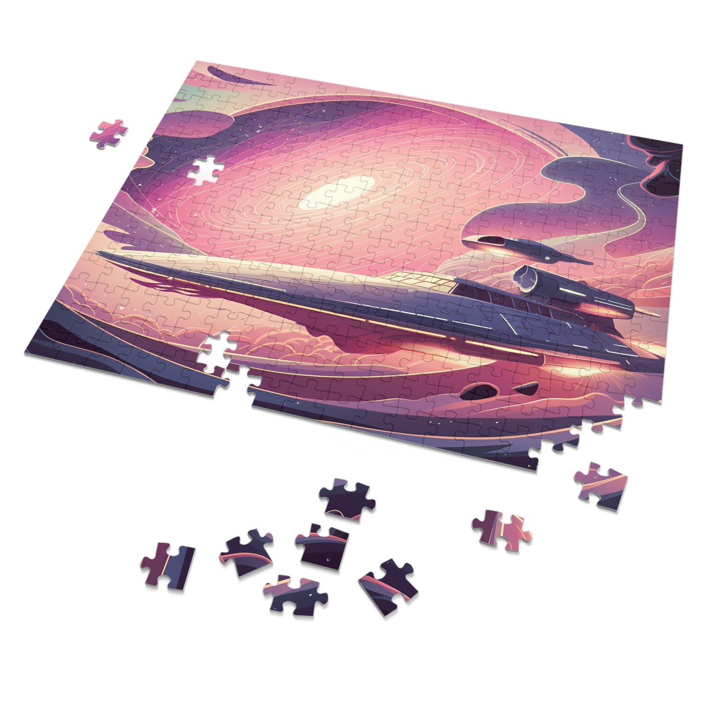 Voyage Through the Celestial Vortex - Jigsaw Puzzle (30, 110, 252, 500,1000-Piece)