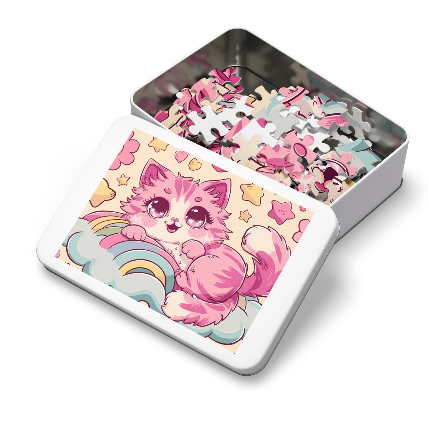 Cosmic Kitty Dreams - Jigsaw Puzzle (30, 110, 252, 500,1000-Piece)