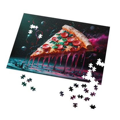"Cosmic Pizza Slice" - Jigsaw Puzzle (30, 110, 252, 500,1000-Piece)