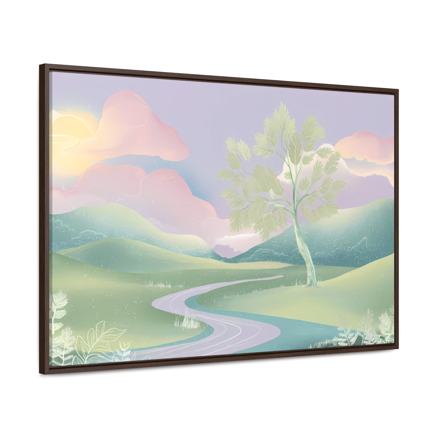 Whispers of Dawn - Gallery Canvas Wraps, Horizontal Frame