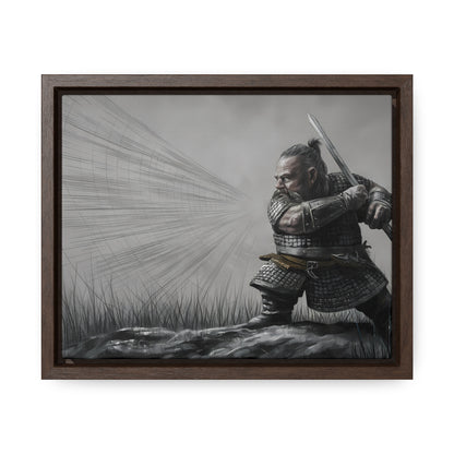 Defender of the Grey Plains - Gallery Canvas Wraps, Horizontal Frame