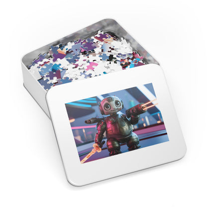 Galactic Guardian Bot - Jigsaw Puzzle (30, 110, 252, 500,1000-Piece)