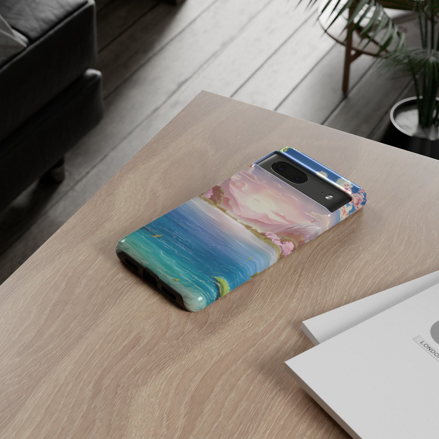 Serene Lake and Mountains - Smartphone Tough Cases