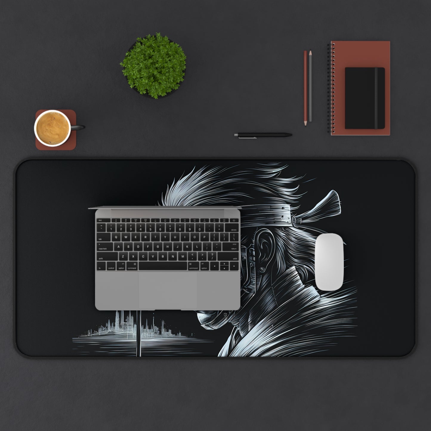 Steampunk Shinobi 1 - Desk Mat