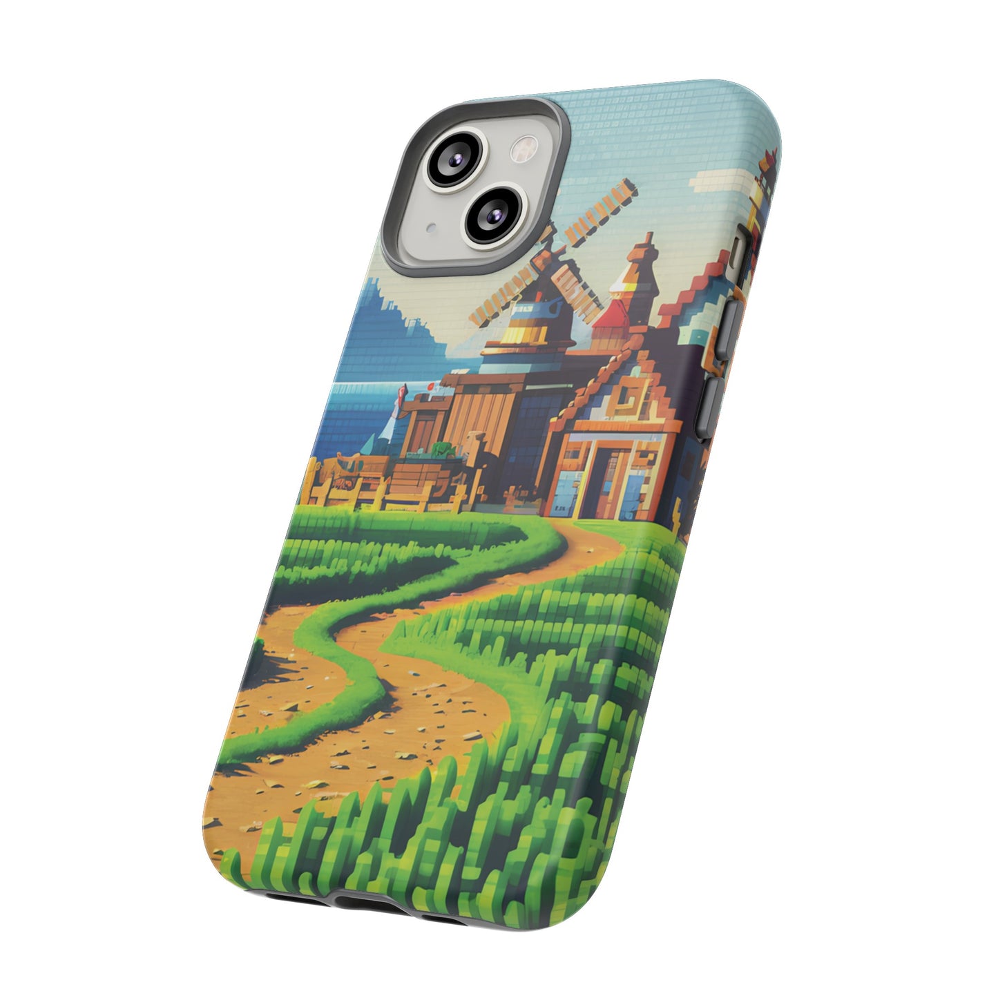 Pixel farming Village - Smartphone Tough Cases
