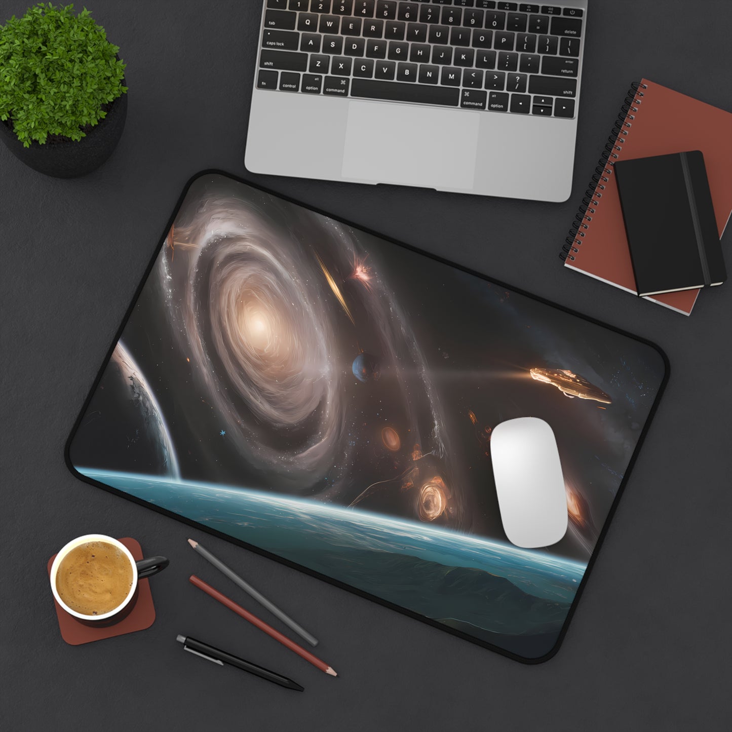 Galactic Convergence - Desk Mat