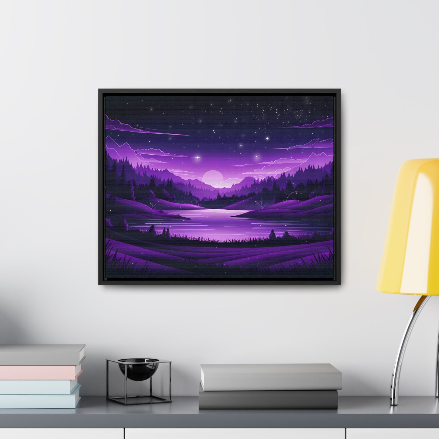 Twilight Serenity - Gallery Canvas Wraps, Horizontal Frame