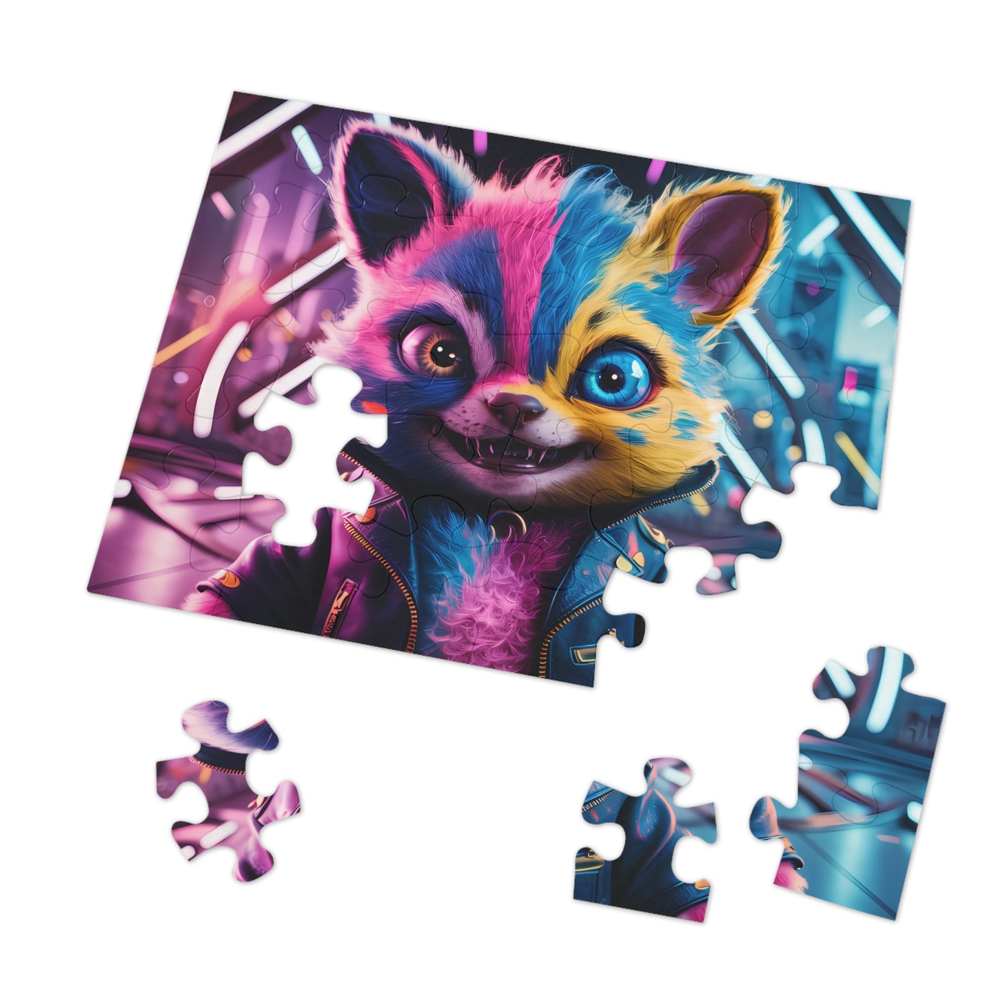 Neon Prowler - Jigsaw Puzzle (30, 110, 252, 500,1000-Piece)