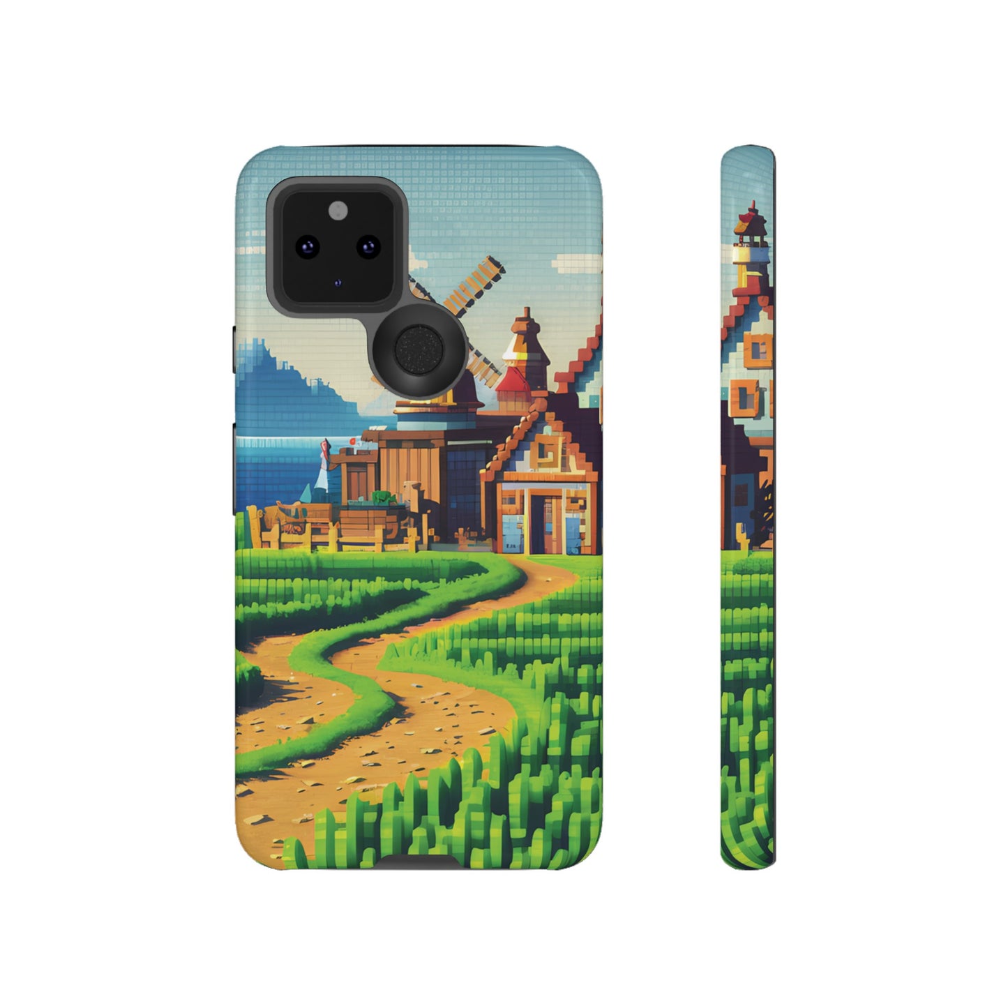 Pixel farming Village - Smartphone Tough Cases