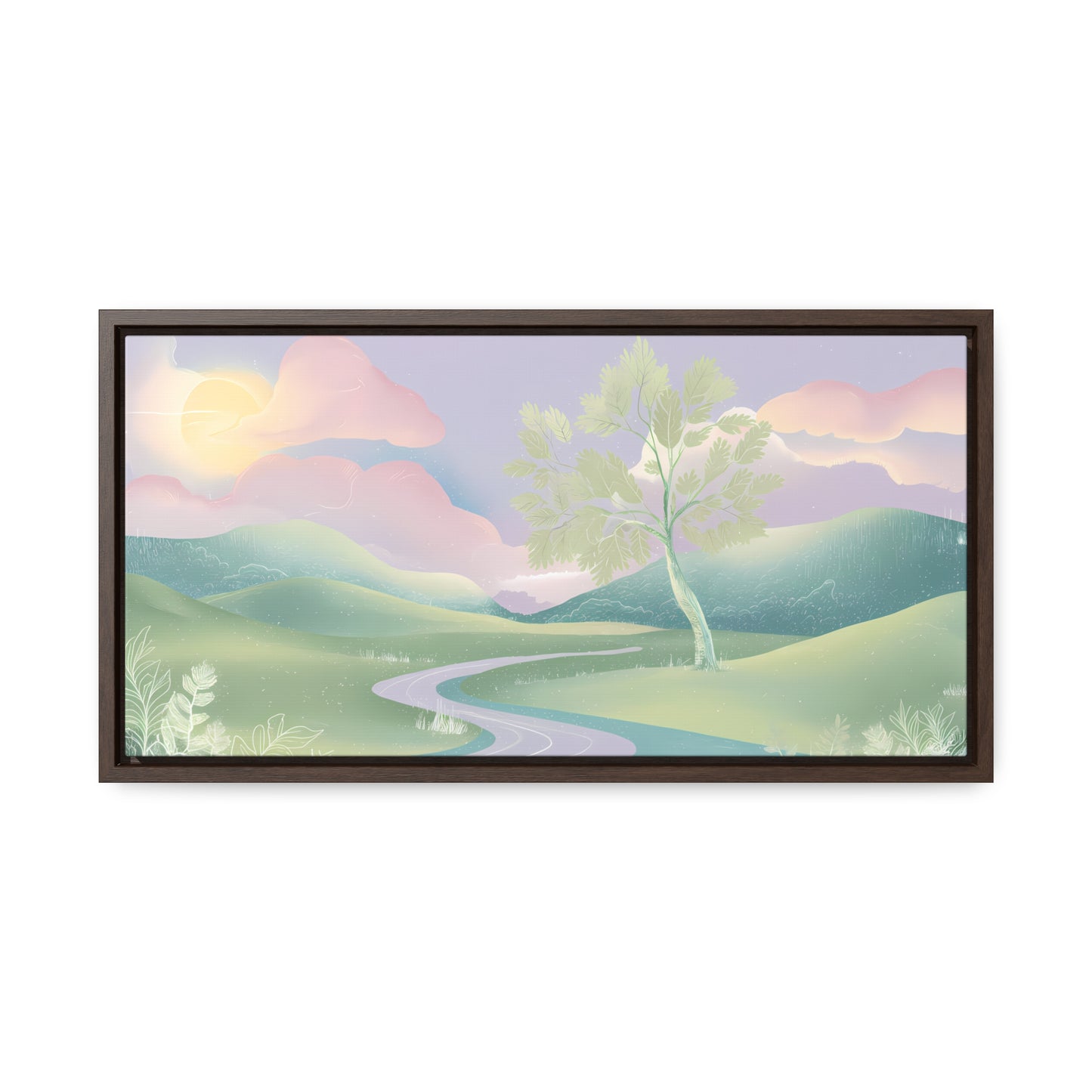 Whispers of Dawn - Gallery Canvas Wraps, Horizontal Frame
