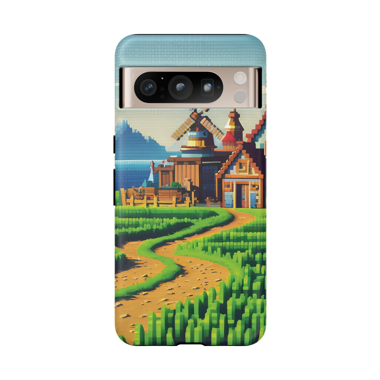 Pixel farming Village - Smartphone Tough Cases