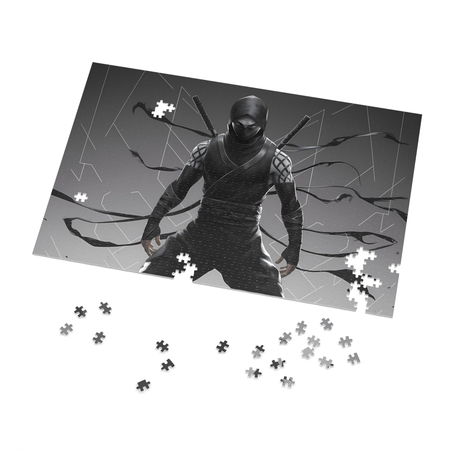 Shadow of the Silent Blade - Jigsaw Puzzle (30, 110, 252, 500,1000-Piece)