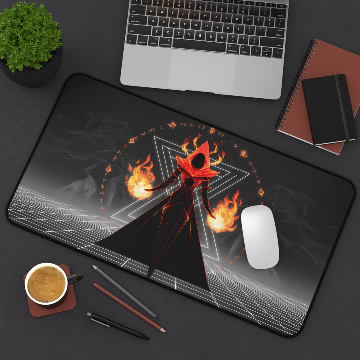 The Flamebinder's Ascendance - Desk Mat