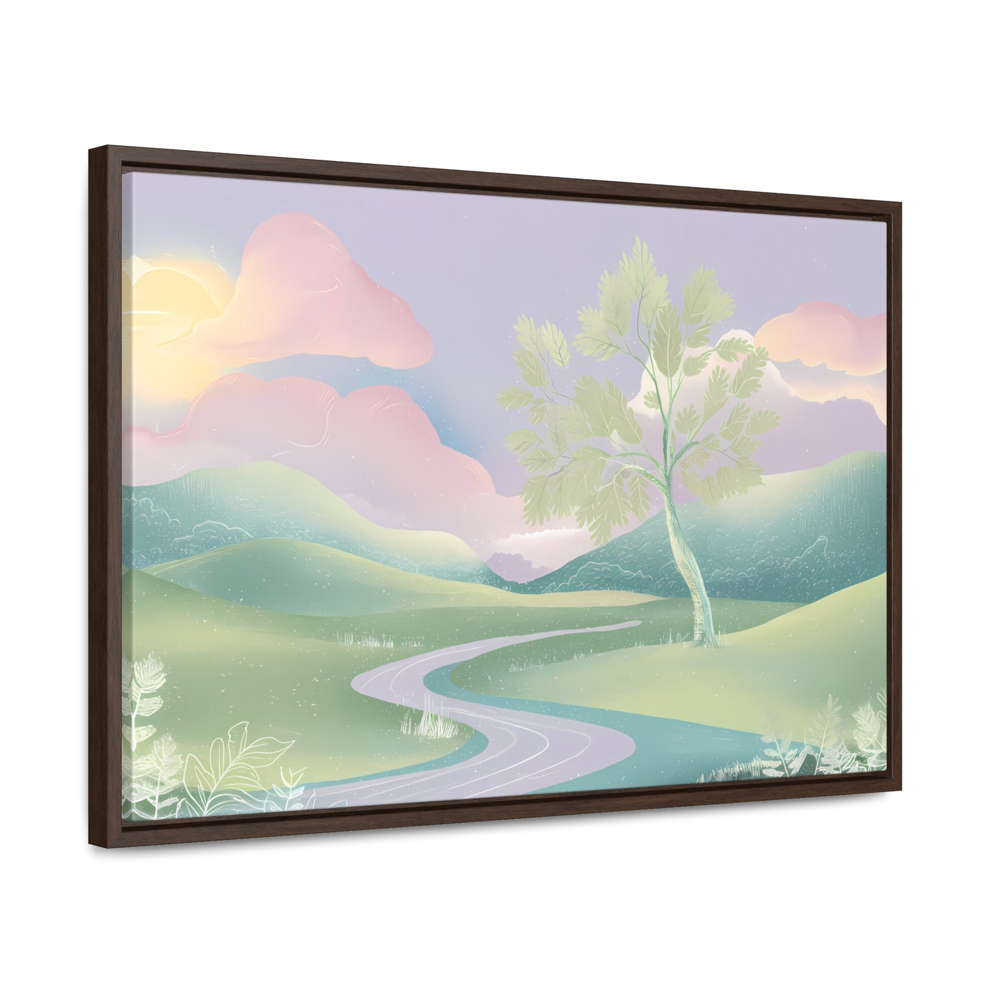 Whispers of Dawn - Gallery Canvas Wraps, Horizontal Frame