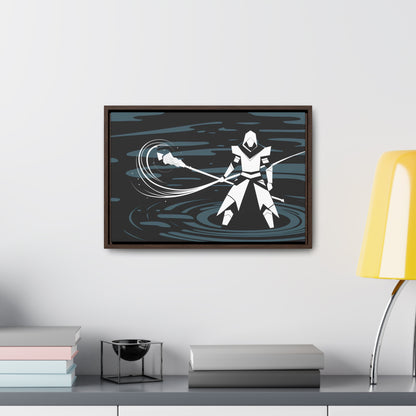"Guardian of the Abyss" - Gallery Canvas Wraps, Horizontal Frame