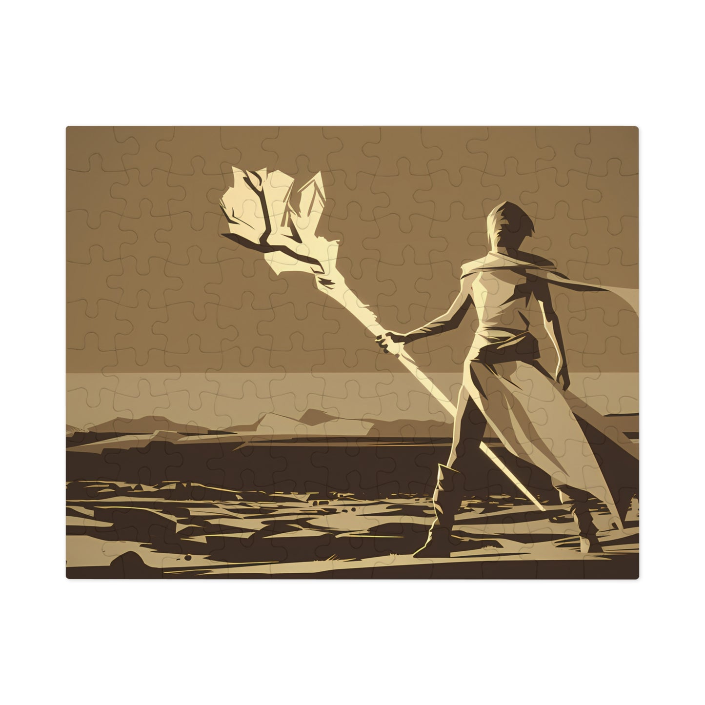 Wanderer of the Desert Twilight - Jigsaw Puzzle (30, 110, 252, 500,1000-Piece)