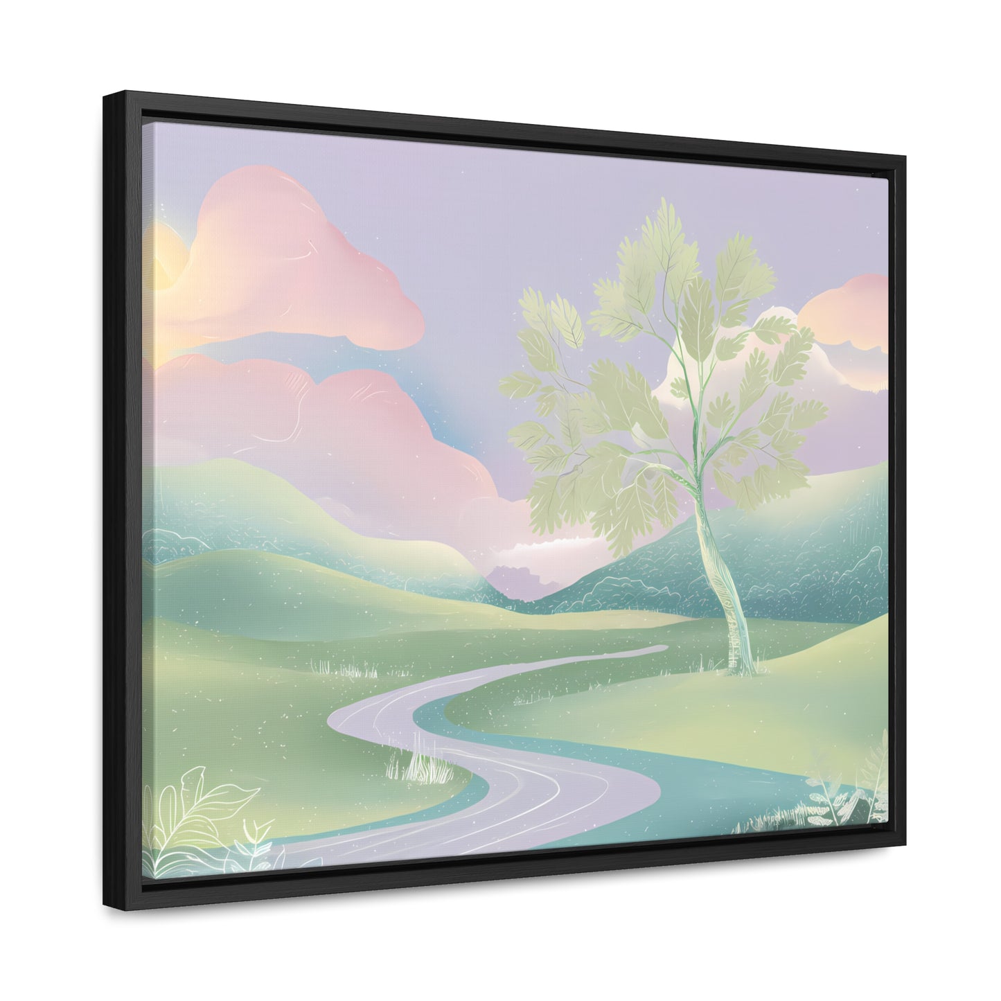Whispers of Dawn - Gallery Canvas Wraps, Horizontal Frame