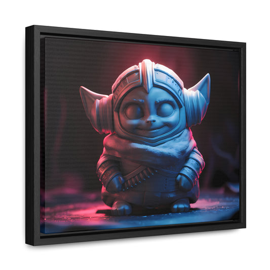 Guardian of the Cosmic Forest - Gallery Canvas Wraps, Horizontal Frame