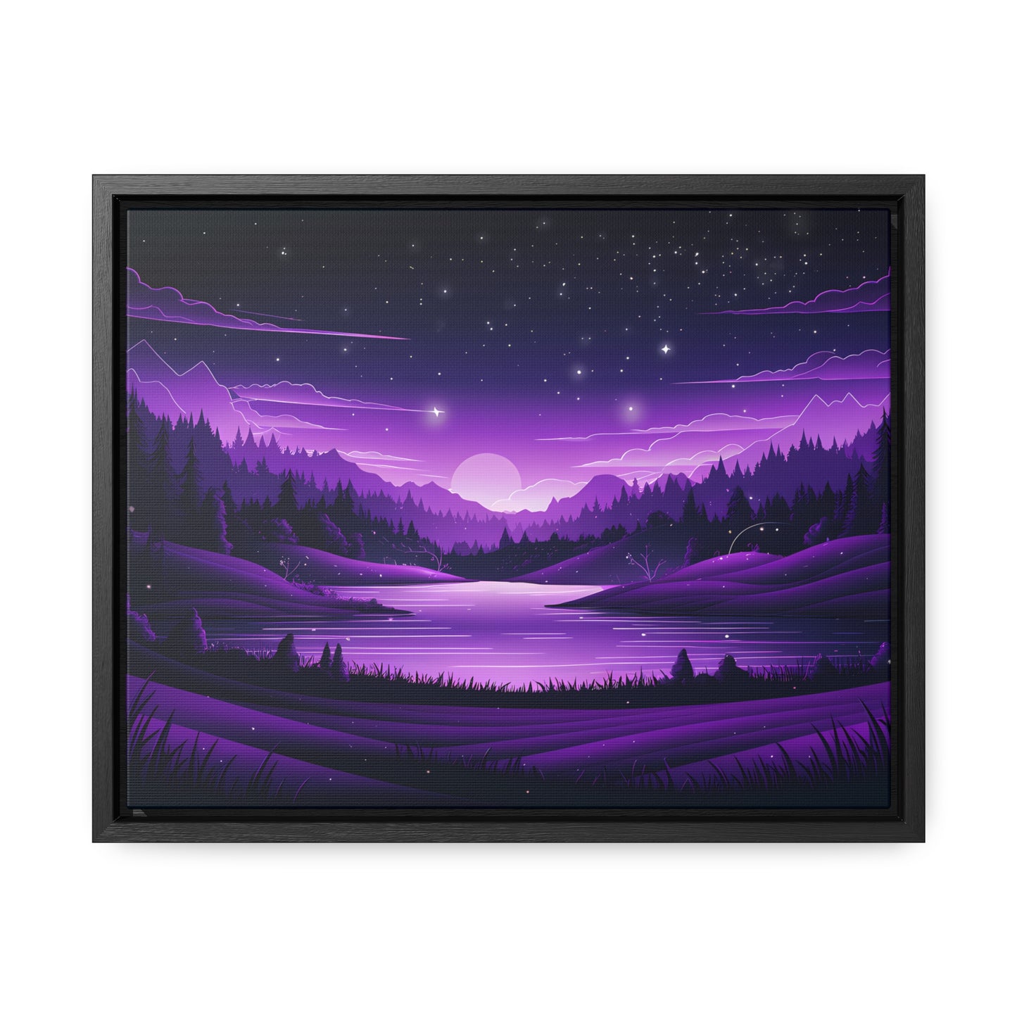 Twilight Serenity - Gallery Canvas Wraps, Horizontal Frame