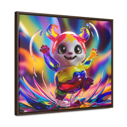Splash of Joy - Gallery Canvas Wraps, Horizontal Frame