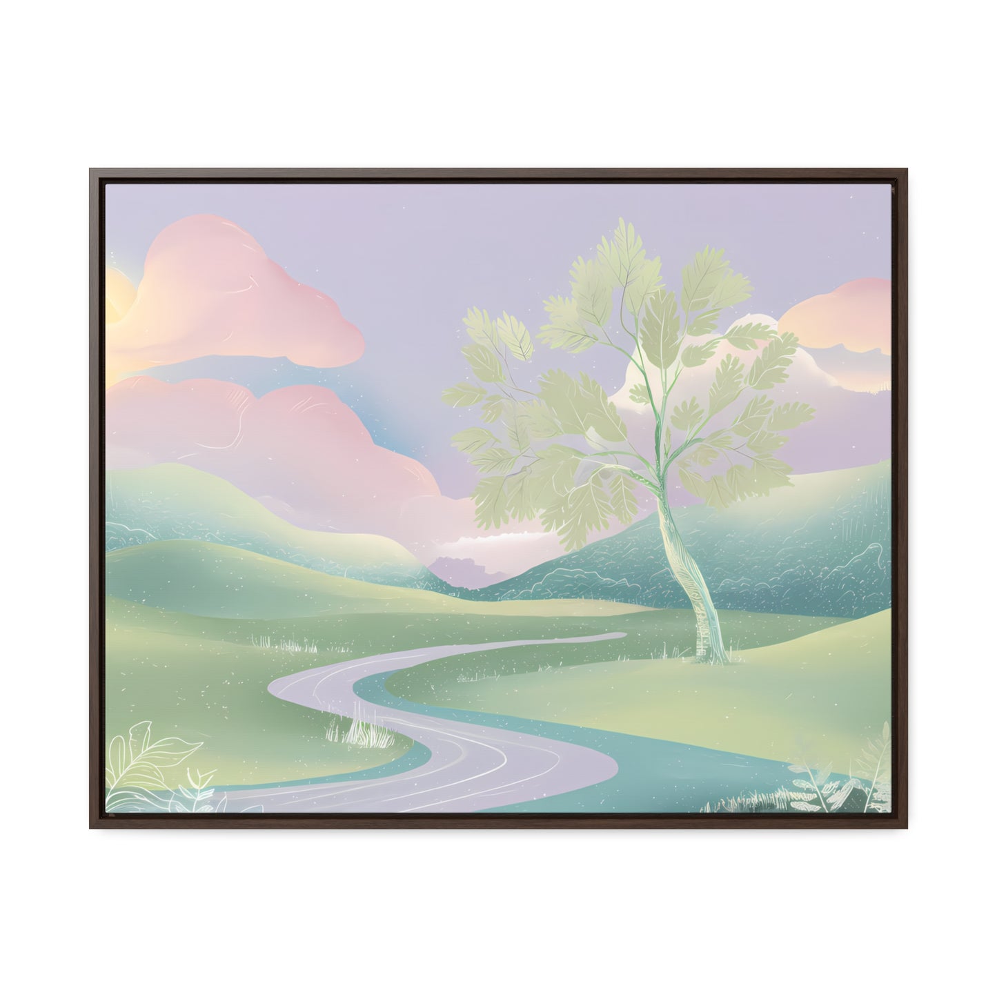 Whispers of Dawn - Gallery Canvas Wraps, Horizontal Frame