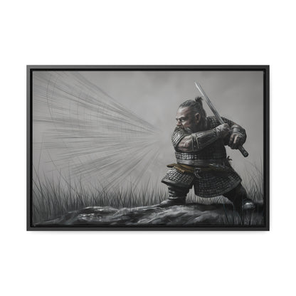 Defender of the Grey Plains - Gallery Canvas Wraps, Horizontal Frame