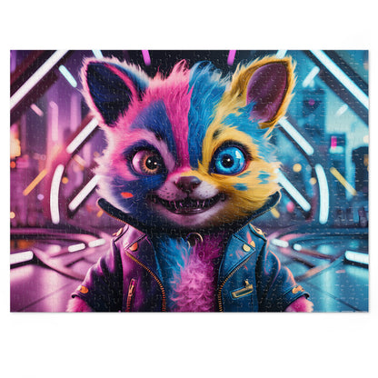 Neon Prowler - Jigsaw Puzzle (30, 110, 252, 500,1000-Piece)