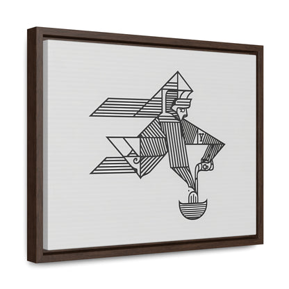 "The Water Bearer" - Gallery Canvas Wraps, Horizontal Frame