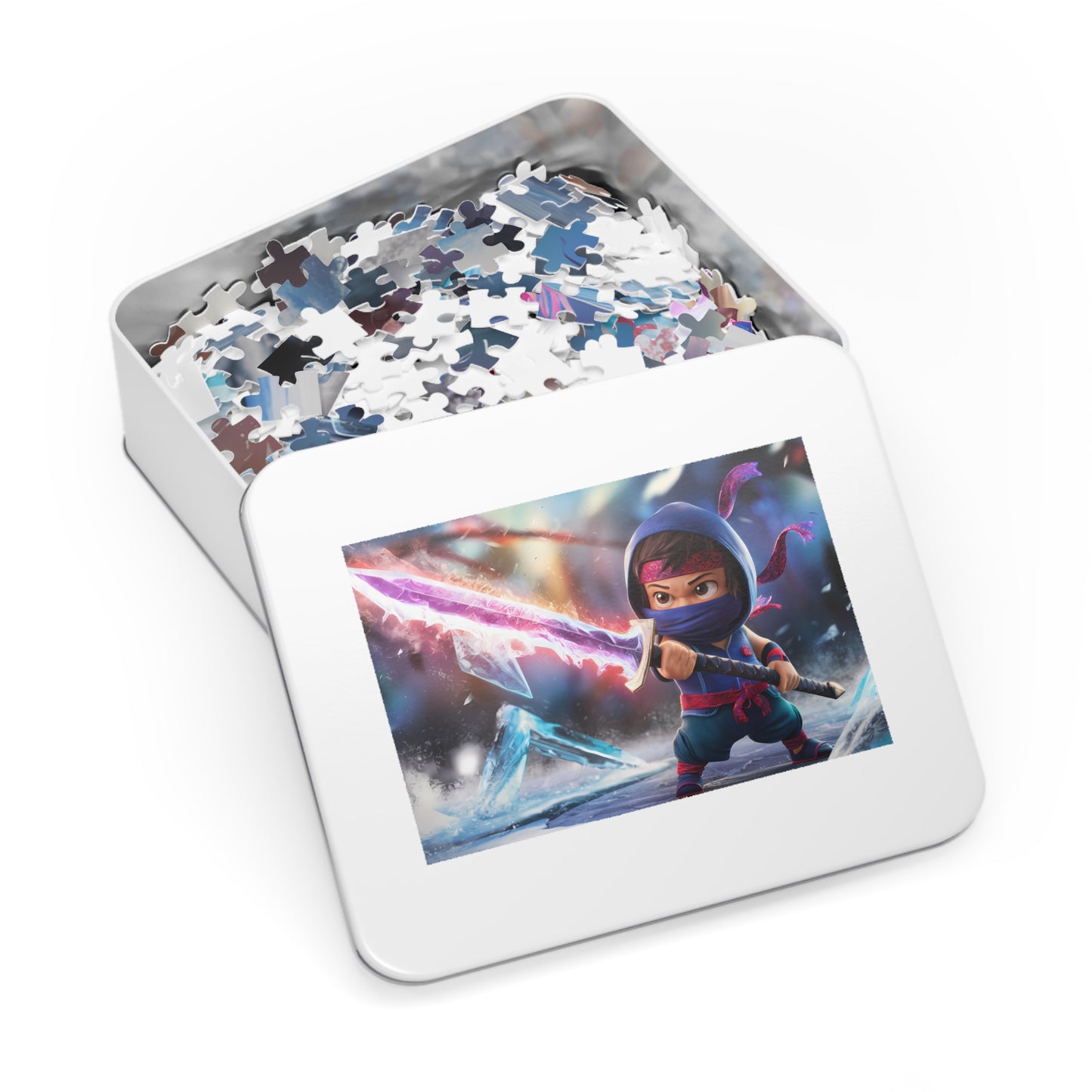 Blade of the Frozen Flame - Jigsaw Puzzle (30, 110, 252, 500,1000-Piece)