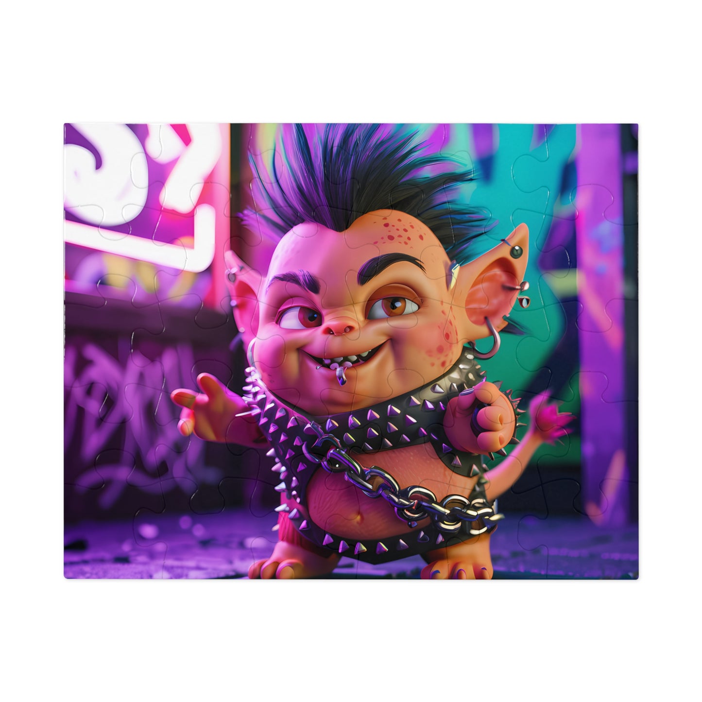 Punk Goblin Grooves - Jigsaw Puzzle (30, 110, 252, 500,1000-Piece)