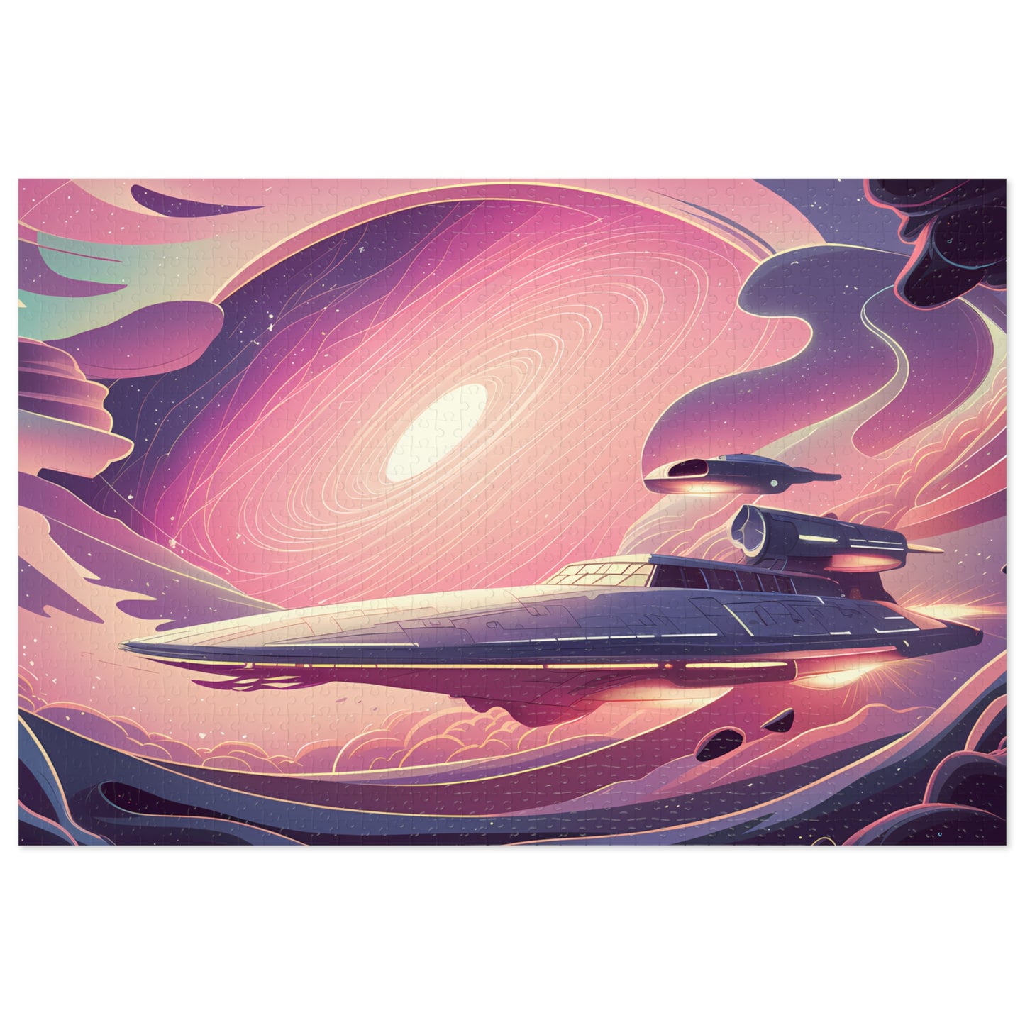 Voyage Through the Celestial Vortex - Jigsaw Puzzle (30, 110, 252, 500,1000-Piece)