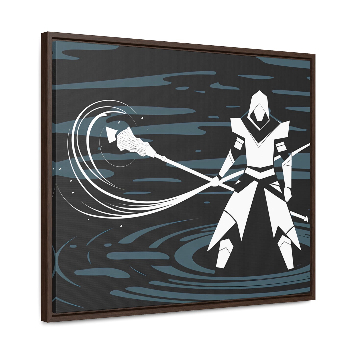 "Guardian of the Abyss" - Gallery Canvas Wraps, Horizontal Frame