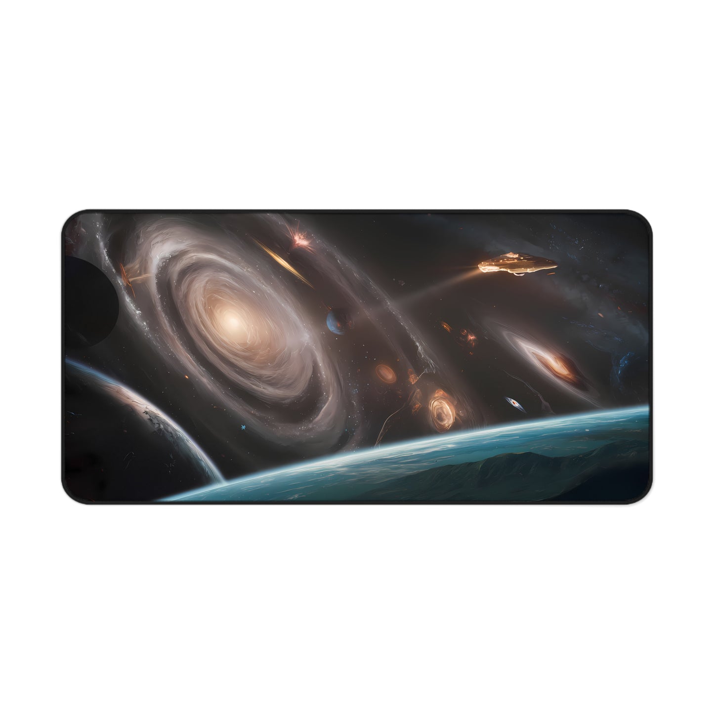 Galactic Convergence - Desk Mat