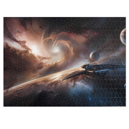"Voyage Through the Cosmic Maelstrom" - Jigsaw Puzzle (30, 110, 252, 500,1000-Piece)
