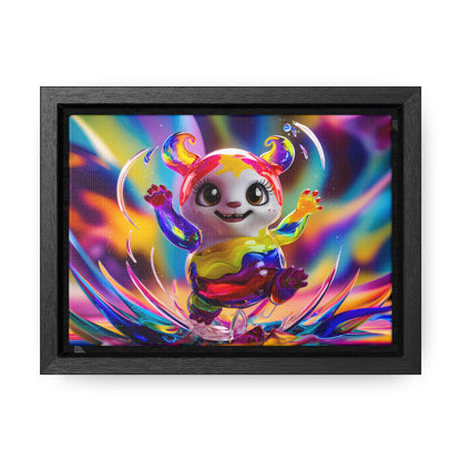 Splash of Joy - Gallery Canvas Wraps, Horizontal Frame