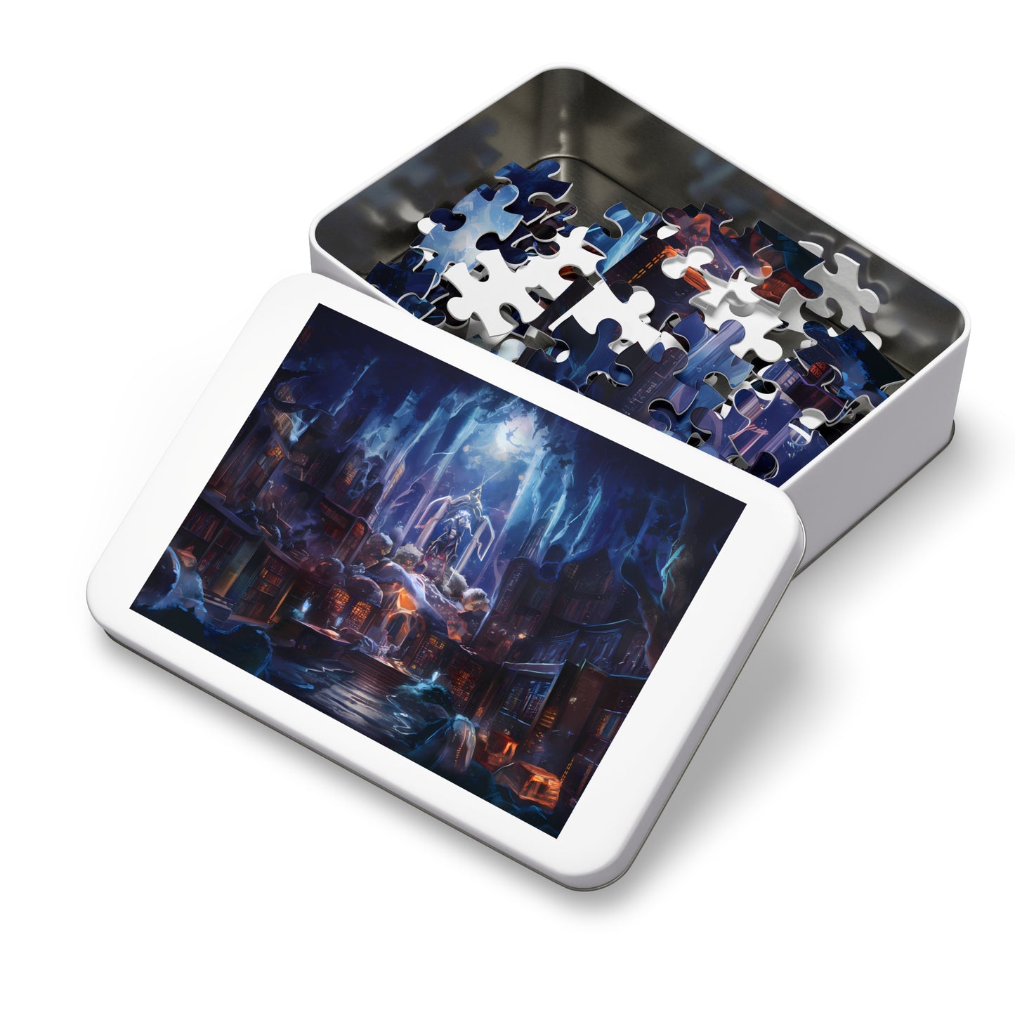 Sanctuary of Forgotten Knowledge - Jigsaw Puzzle (30, 110, 252, 500,1000-Piece)