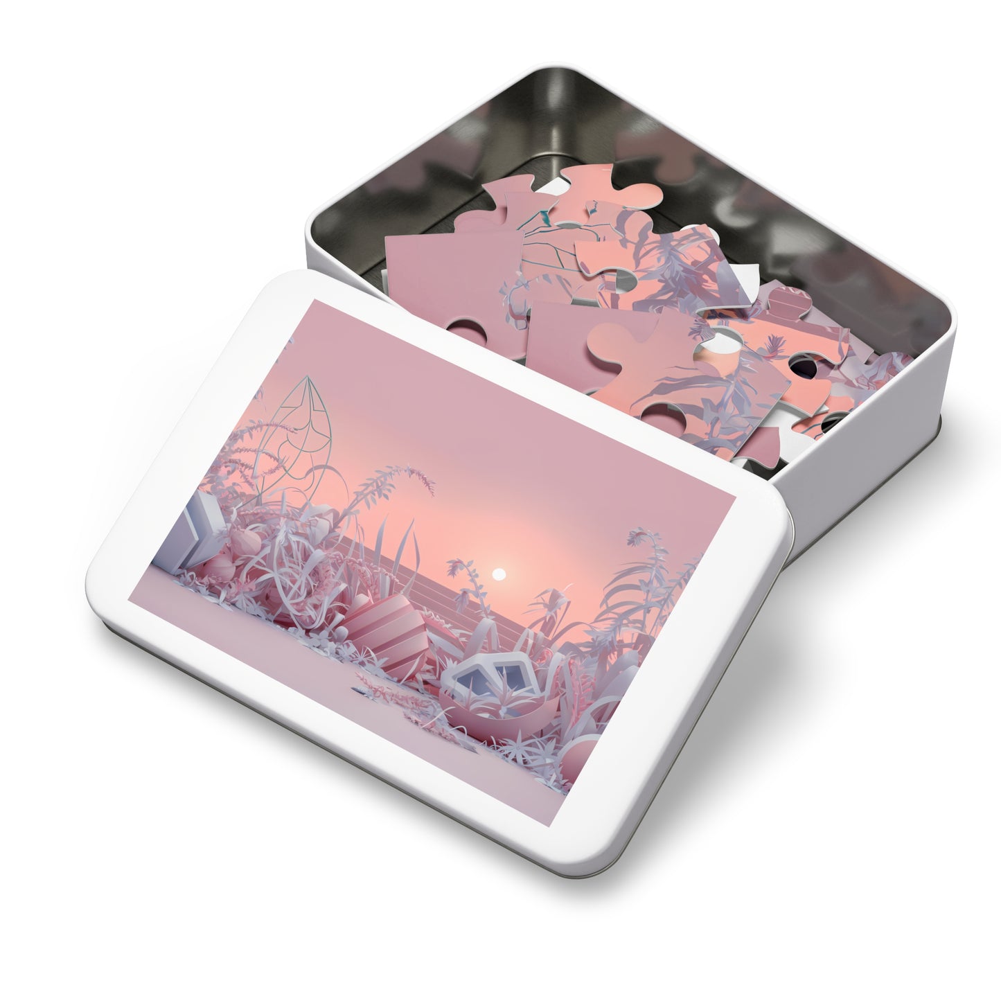 Ephemeral Garden at Dusk - Jigsaw Puzzle (30, 110, 252, 500,1000-Piece)