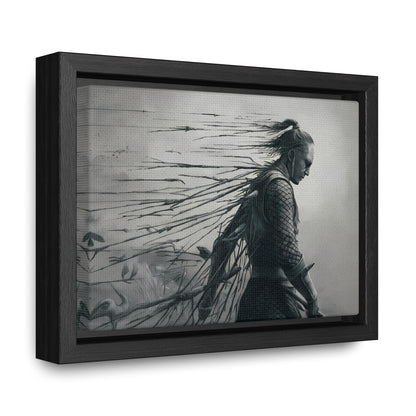 "Endurance in Silence" - Gallery Canvas Wraps, Horizontal Frame