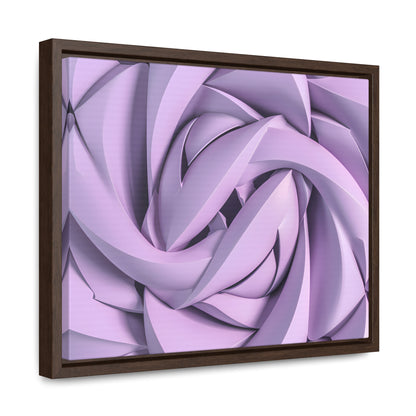 Spiral Petals - Gallery Canvas Wraps, Horizontal Frame