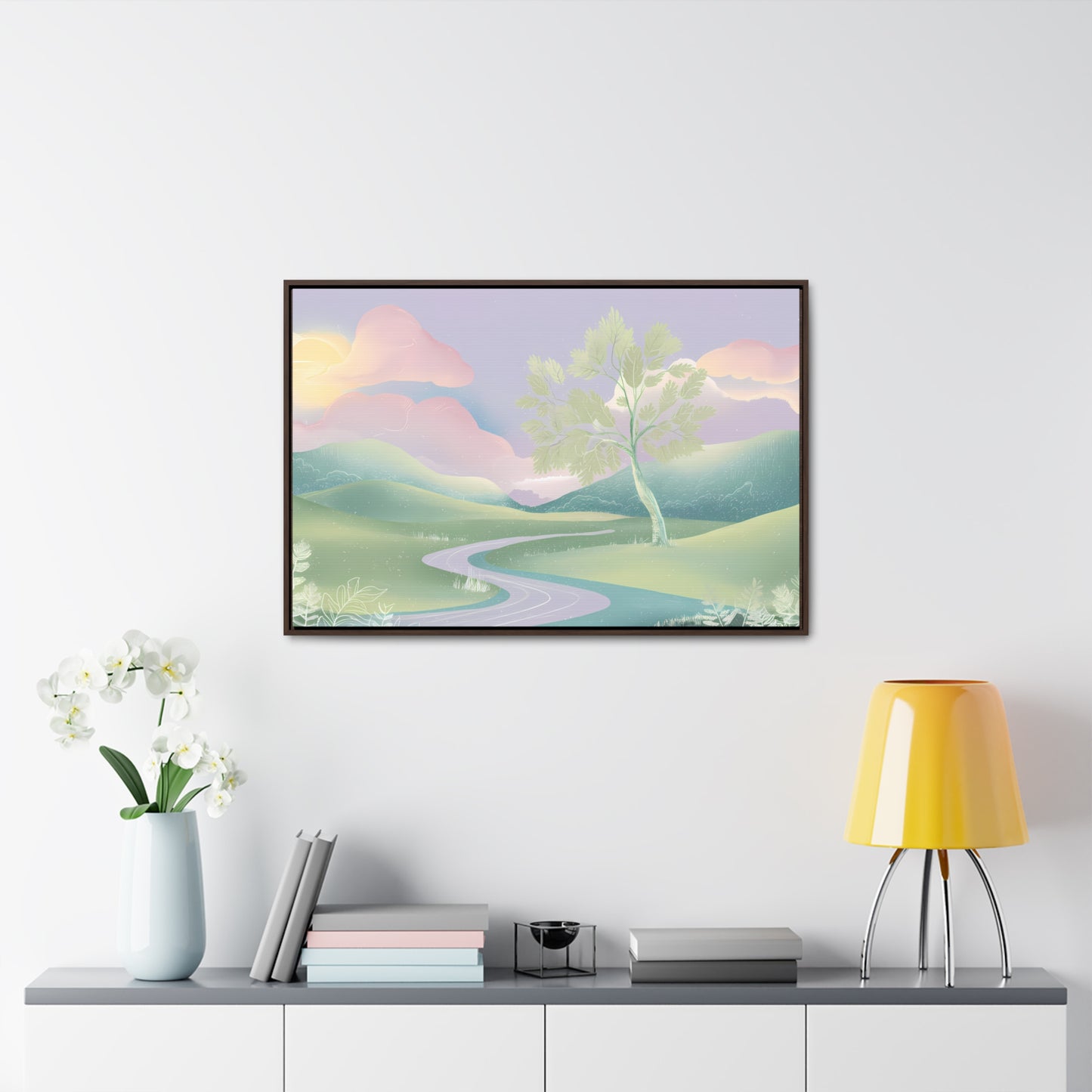 Whispers of Dawn - Gallery Canvas Wraps, Horizontal Frame