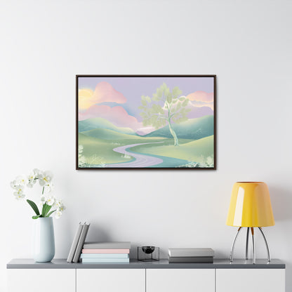 Whispers of Dawn - Gallery Canvas Wraps, Horizontal Frame
