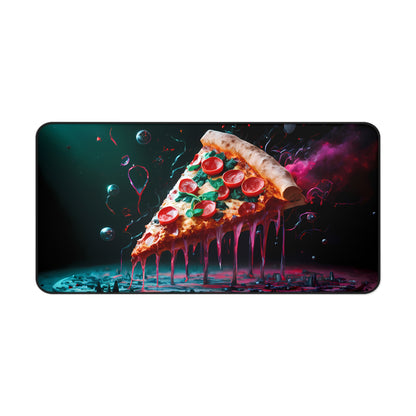 Cosmic Slice of Flavor - Desk Mat